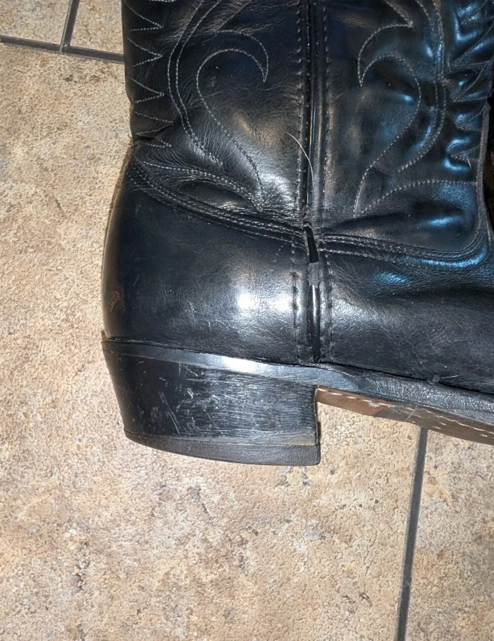 Mason Vintage Leather Boots Men's 10 D 1988
